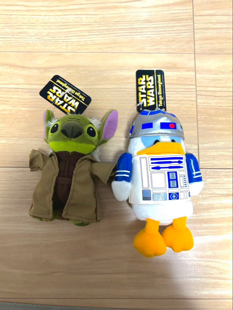 スター・ウォーズ ヨーダ R2-D2 ぬいぐるみセット