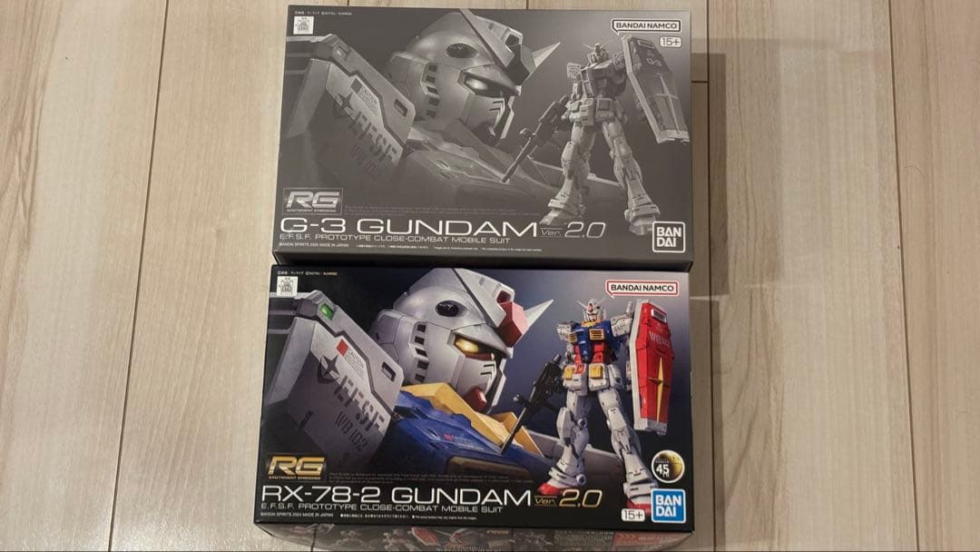 RG 1/144 G-3ガンダム Ver.2.0 ＋G-2ガンダム