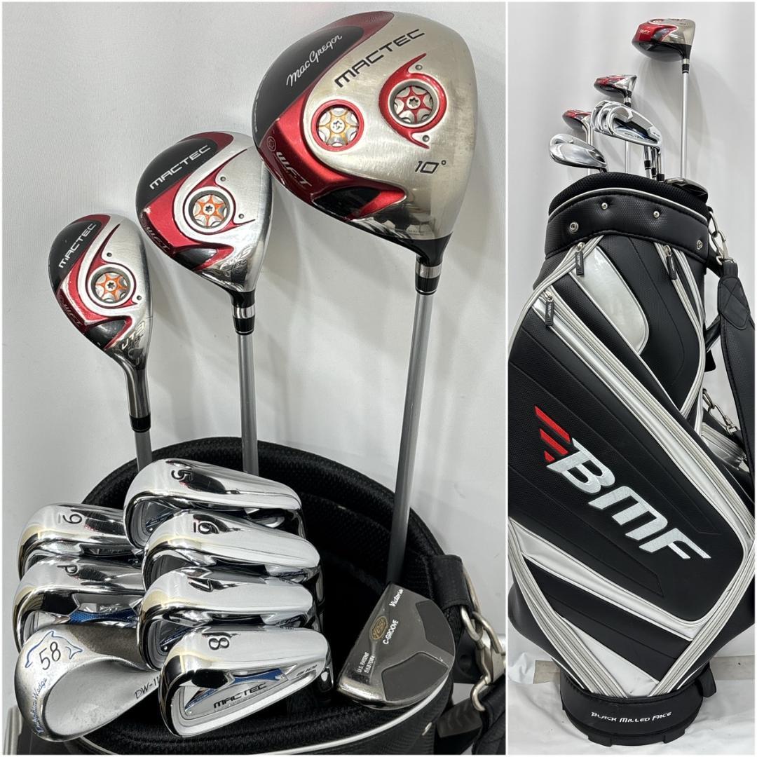 メンズ右利き初心者用　マックテック　ゴルフクラブセット　W-2538