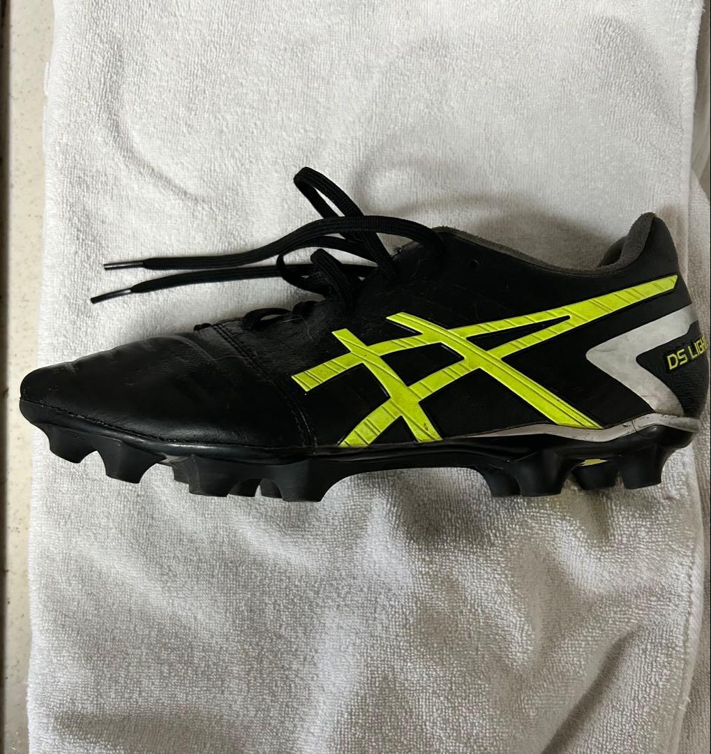 ASICS DS LIGHT サッカーシューズ ブラック/イエロー