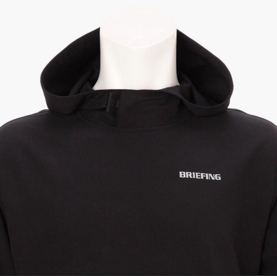 【今期新作・タグ付き】 完売品 BRIEFING メンズ フーディー 黒 L