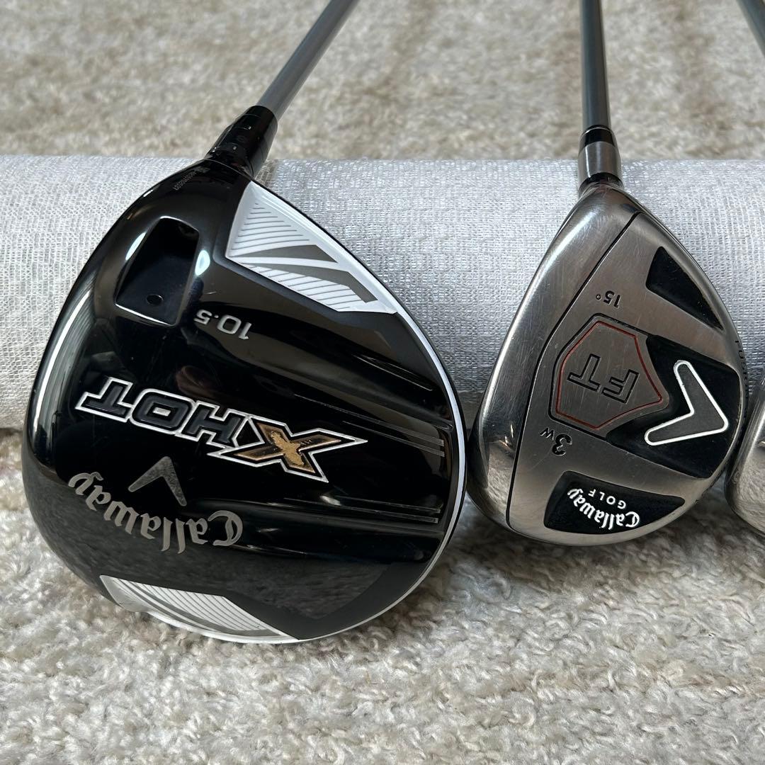 メンズ　キャロウェイ　豪華14本　ゴルフセット　フレックスR キャディバッグ付き