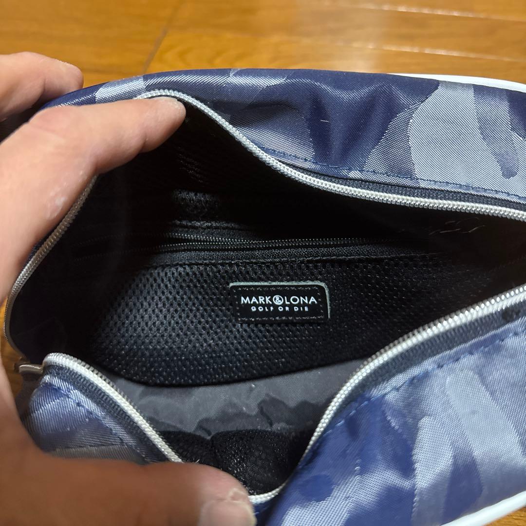 MARK & LONA カートバッグ ネイビー・カモフラージュ