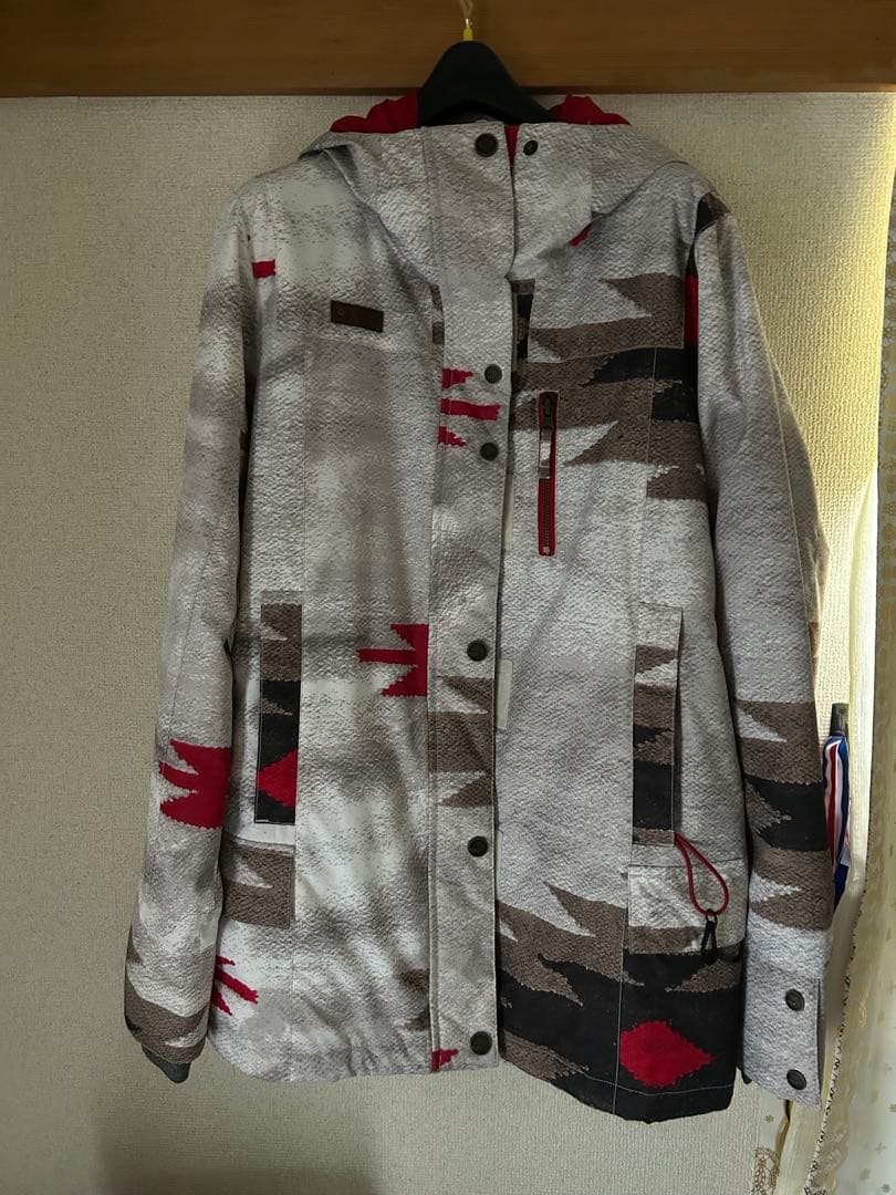 ロキシー　スノーボードウェアMホワイト系