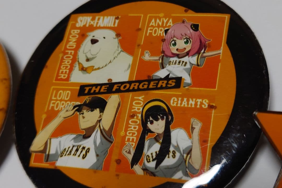 SPY×FAMILY×読売ジャイアンツ　缶バッジ