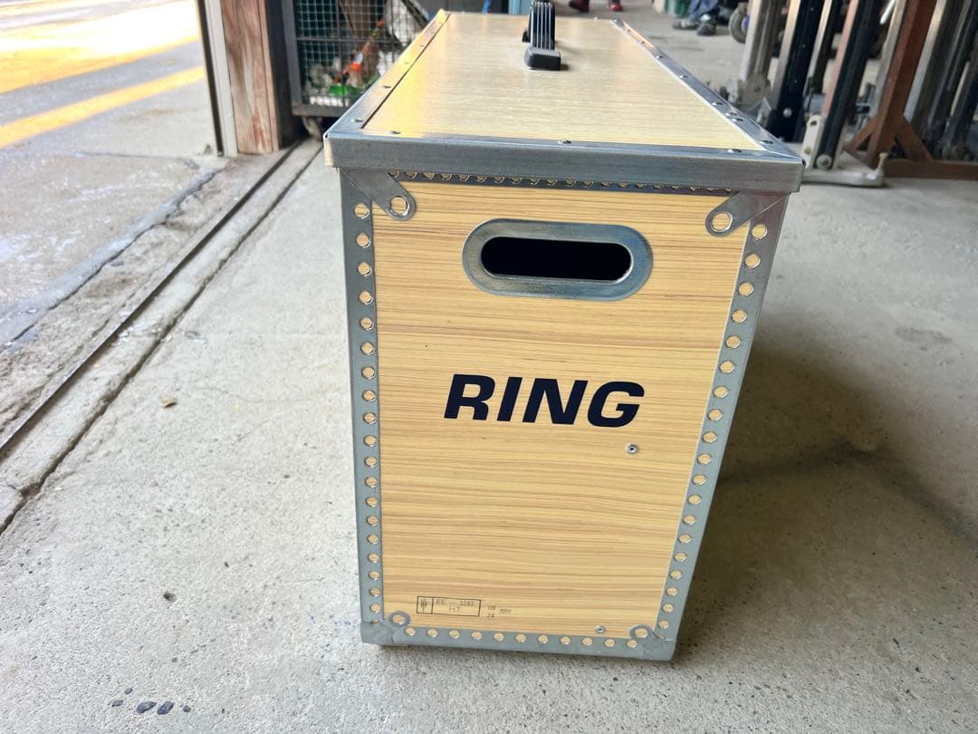 Husqvarna ハスク 木箱 収納 チェーンソー