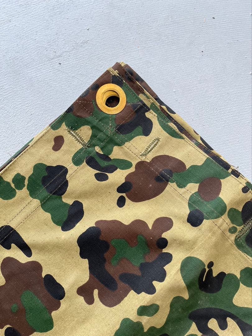 ルーマニア 軍幕　デッド 希少 アメーバカモ デットストック M47 3枚セット