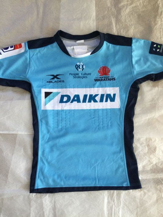 スーパーラグビー ワラターズ 選手支給用ジャージ M