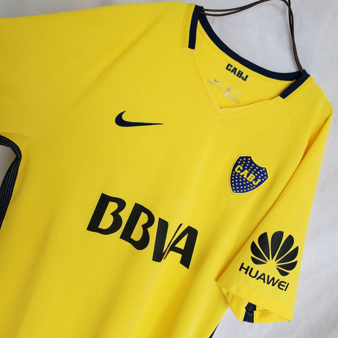 2017- 2018ナイキ ボカジュニアーズ ユニフォーム サッカー イエロー