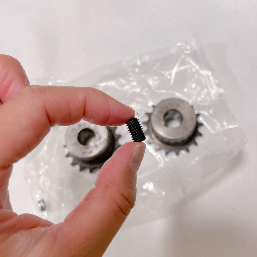 2個セット ISO/DIN 06B-1 ローラーチェーンスプロケット