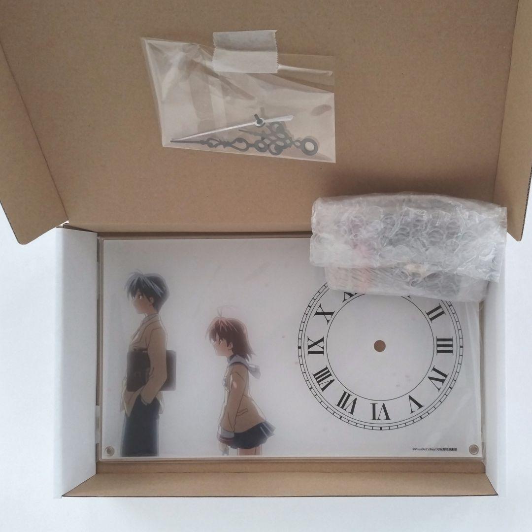 時を刻むアクリル時計　CLANNAD　クラナド　Key　アクリル時計　古河渚
