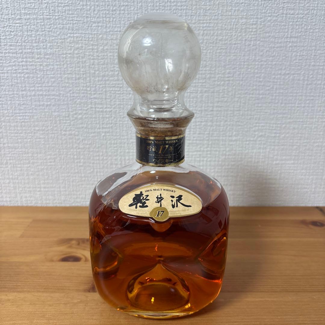 軽井沢17年　100%モルトウイスキー　700ml 澱あり　未開封　メルシャン❷