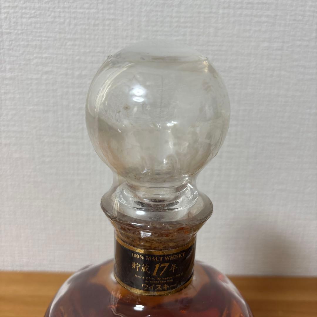 軽井沢17年　100%モルトウイスキー　700ml 澱あり　未開封　メルシャン❷