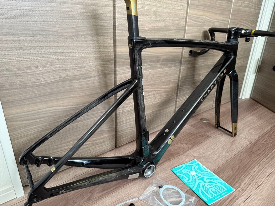 チャプター2 TOA ブラック ゴールド フレームセット　S 専用ハンドル付き