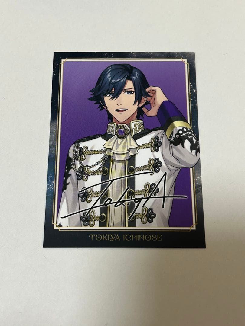 一ノ瀬トキヤ デザインカード サイン入り