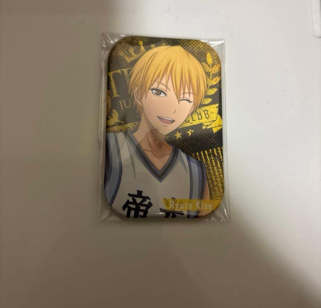 黒子のバスケ エンスカイ まるかく缶バッジ 黄瀬涼太