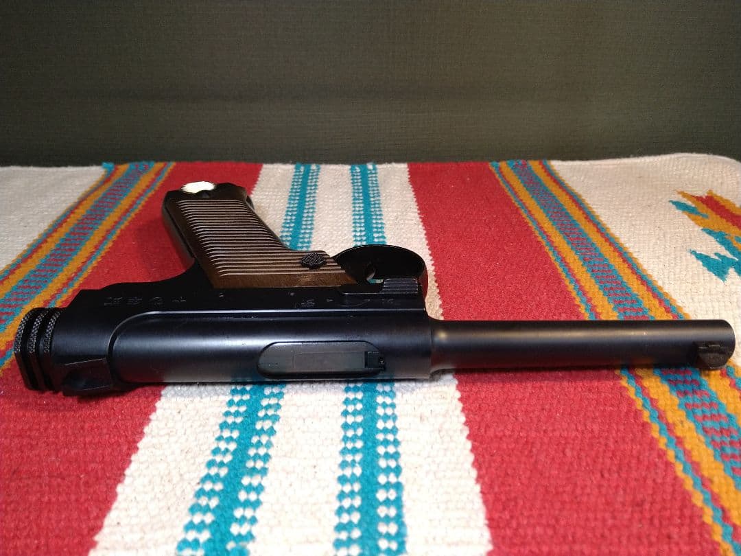 激レア美品！マルシン　南部十四年式前期型　８mmBB弾仕様　快調ガスブロ漏無し！