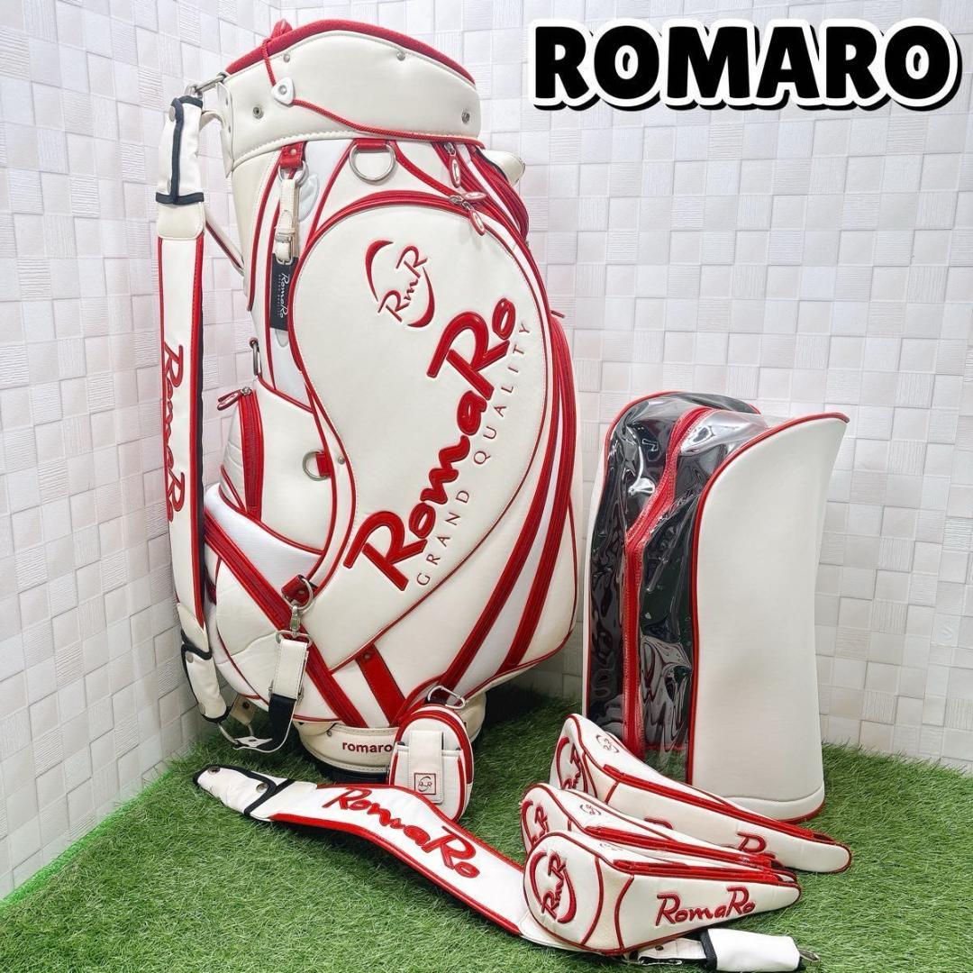 完売モデル RomaRo ロマロ キャディバッグ カートタイプ 3点式 希少