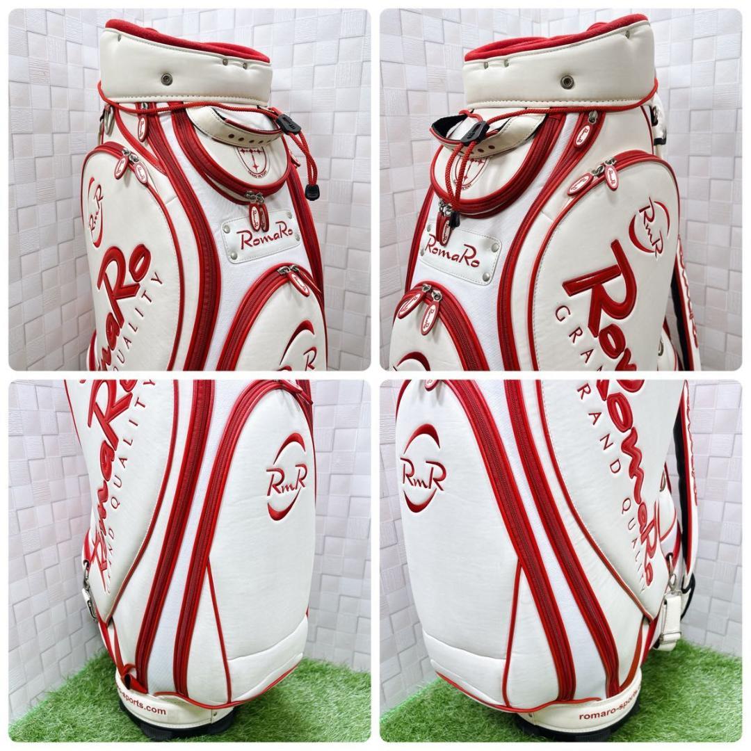 完売モデル RomaRo ロマロ キャディバッグ カートタイプ 3点式 希少