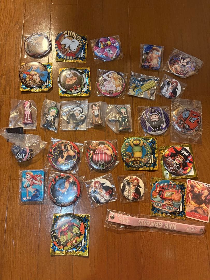 ワンピース 輩　YAKARA ハロウィン　SHINE 缶バッジ　ホロ　まとめ売り