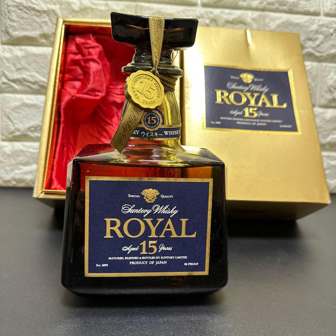 【未開栓】サントリー ウイスキー 15年 ブルーラベル 700ml