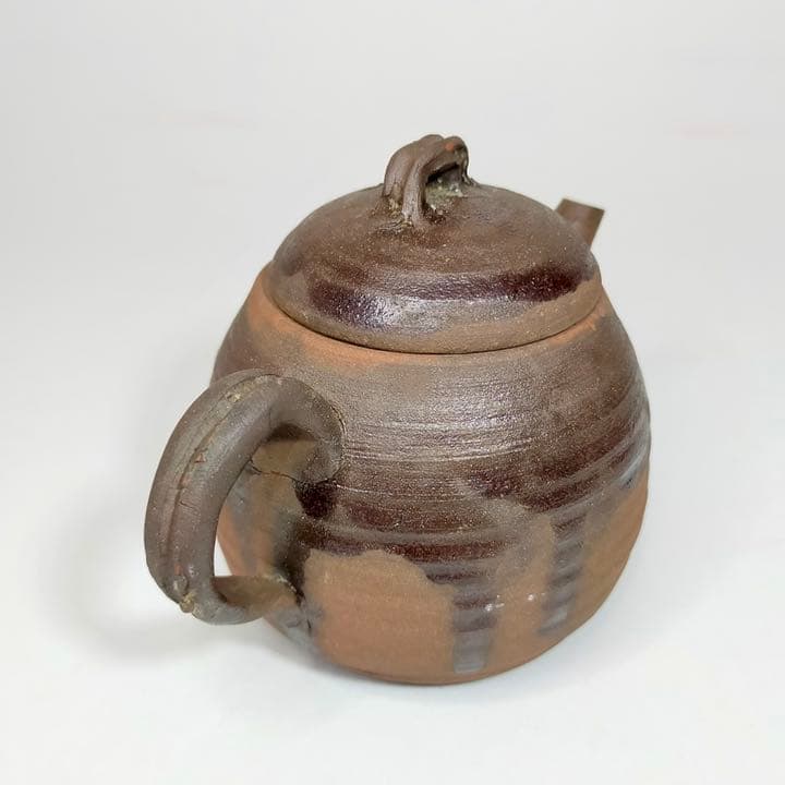 片岡ニ光　常滑焼　急須　茶道器　年代物