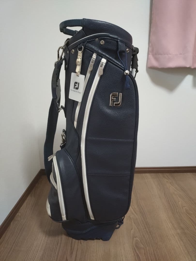 FJ フットジョイ　ネイビー キャディバッグ