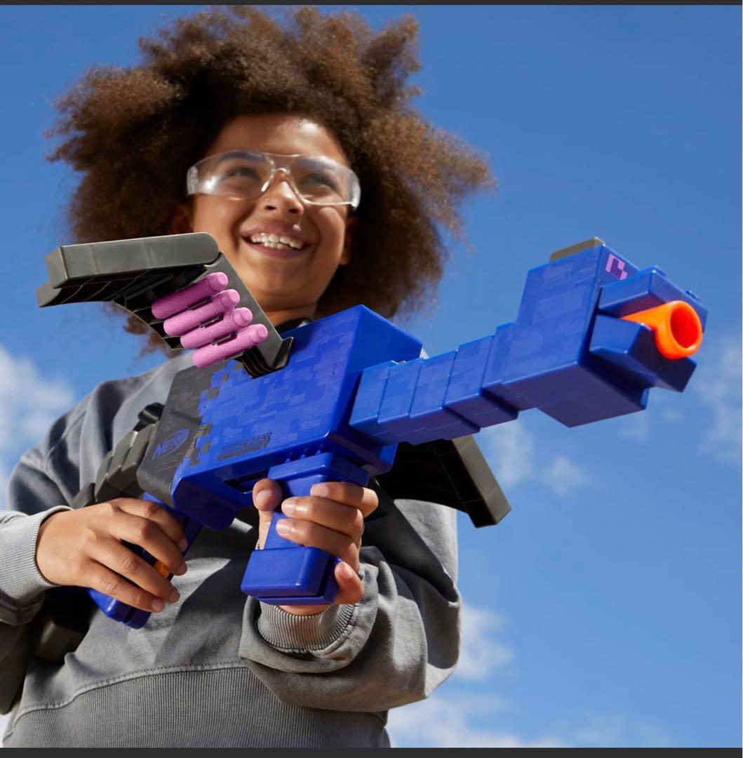 新品2箱⭐️x'masお誕生日兄弟マインクラフト　エンダーマン　ナーフ銃おもちゃ