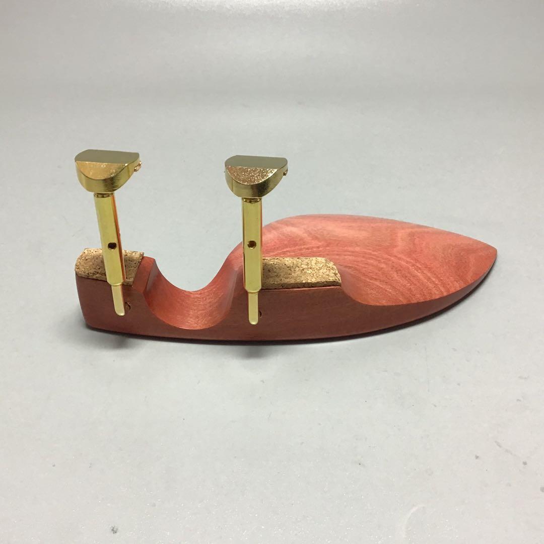 バイオリン顎当てピンクアイボリー　クローソン