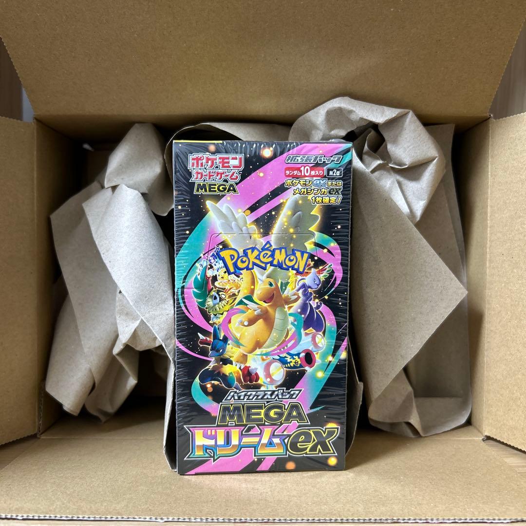 未開封/シュリンク付き/納品書　ポケモンカードゲーム MEGA ドリームex
