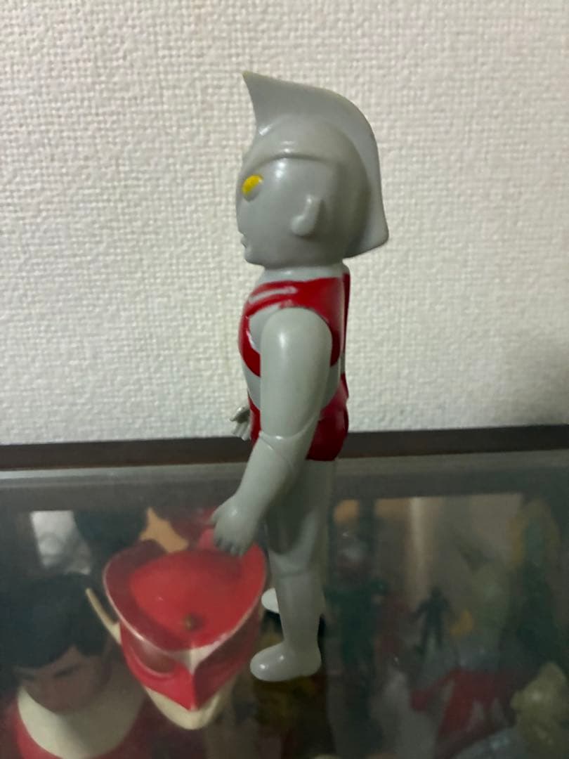 当時物　無版権　パチ　ウルトラマンエース　ソフビ