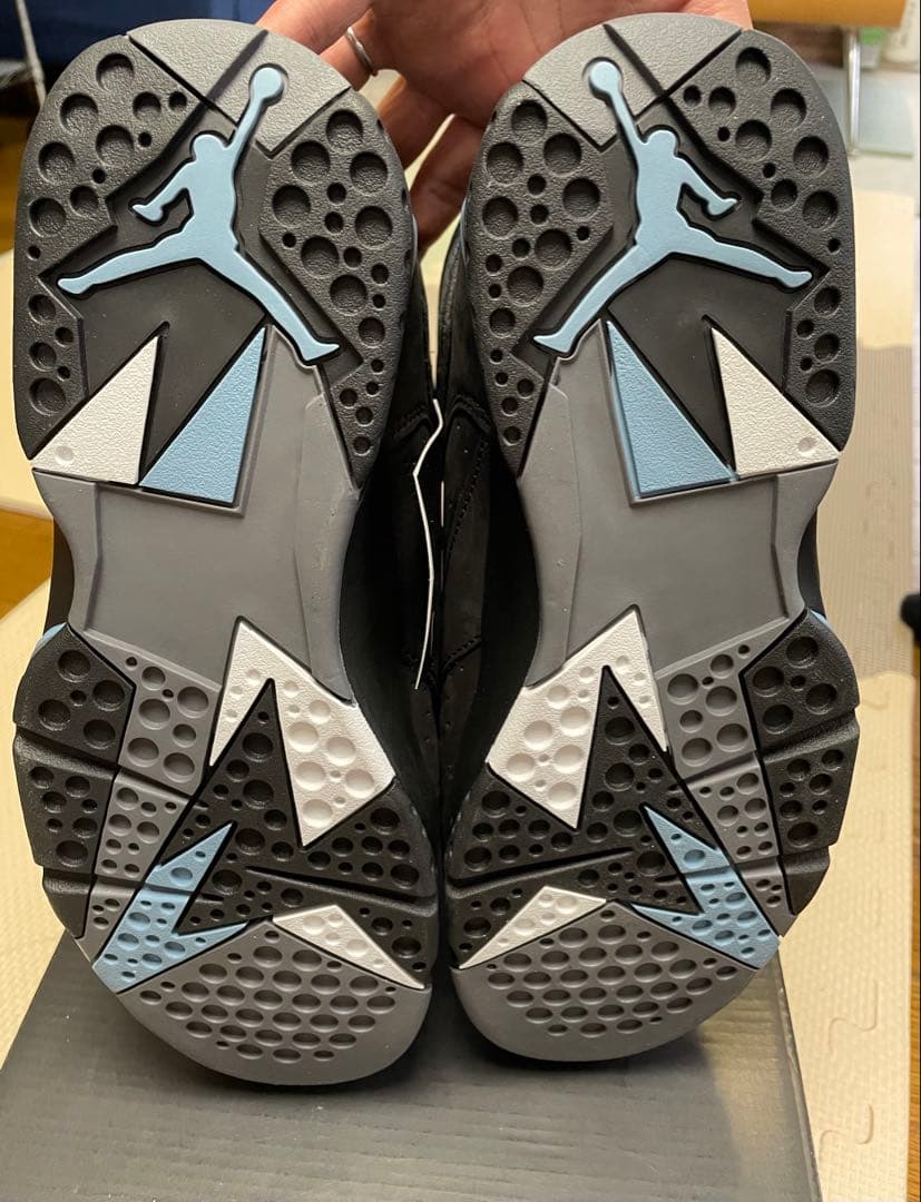 【レア色】正規品　AIR JORDAN 7 RETRO ジョーダン　黒　ブルー