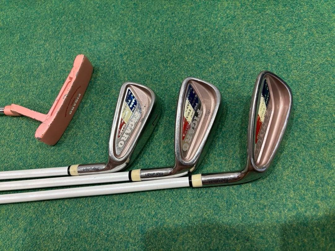 初心者お勧めレディースゴルフクラブセット7本☆ FIGAROフィガロ☆アディダス