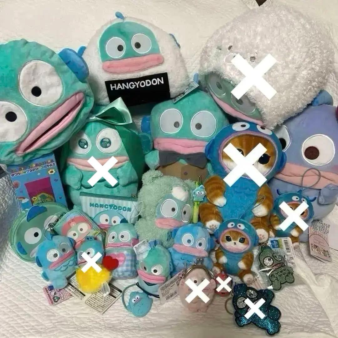 サンリオ　ハンギョドン　ぬいぐるみ　マスコット　まとめ売り　セット！