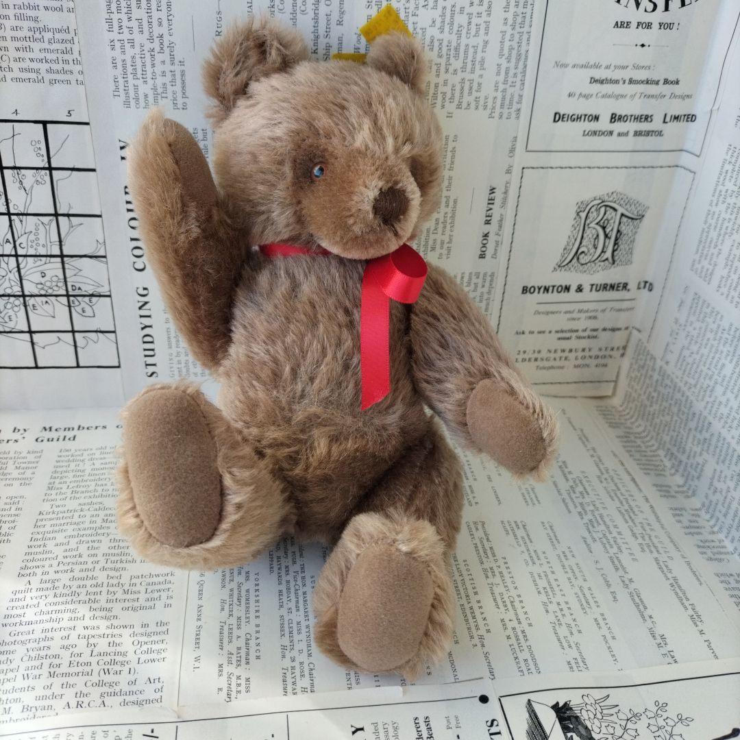 ビンテージ　シュタイフ　オリジナルテディベア