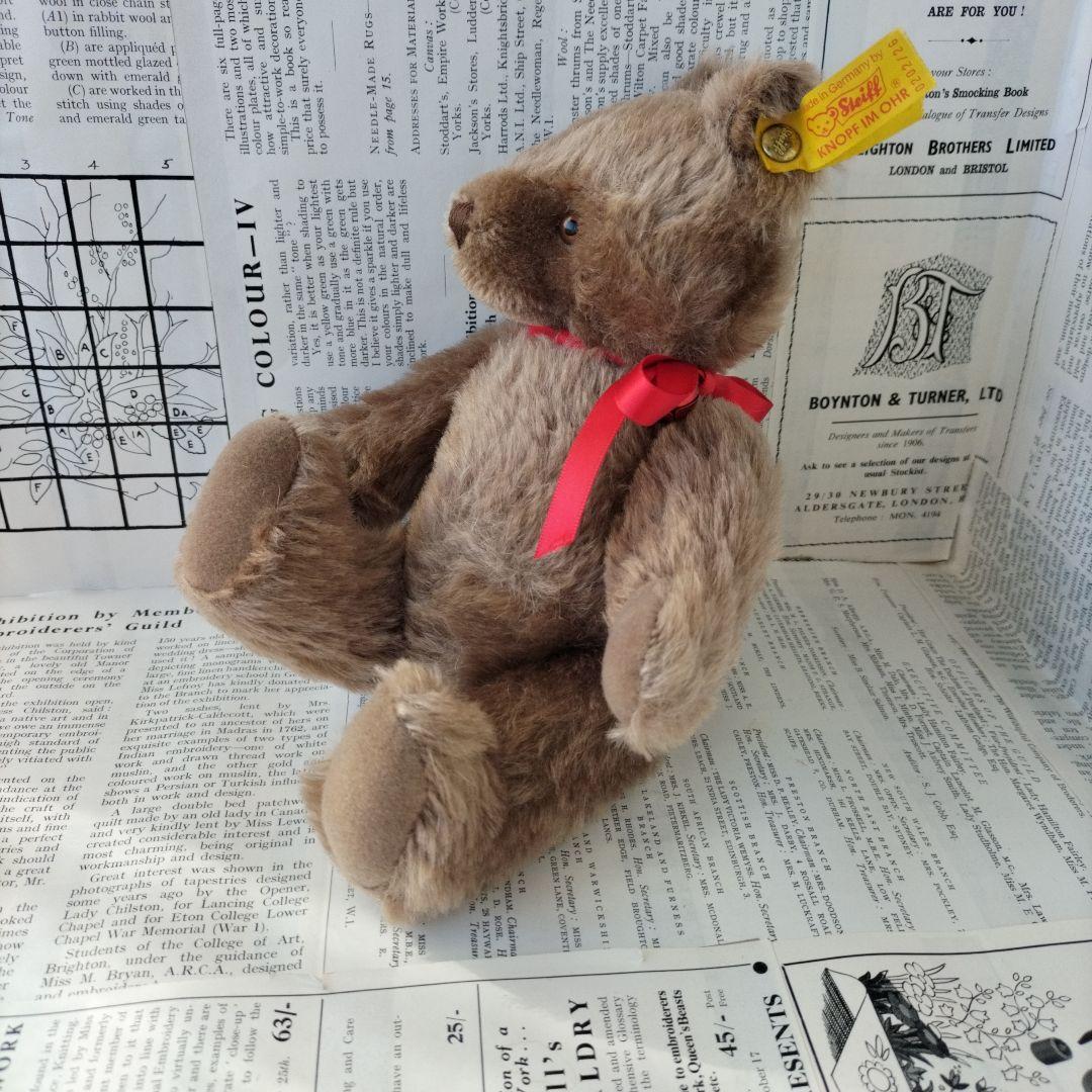 ビンテージ　シュタイフ　オリジナルテディベア