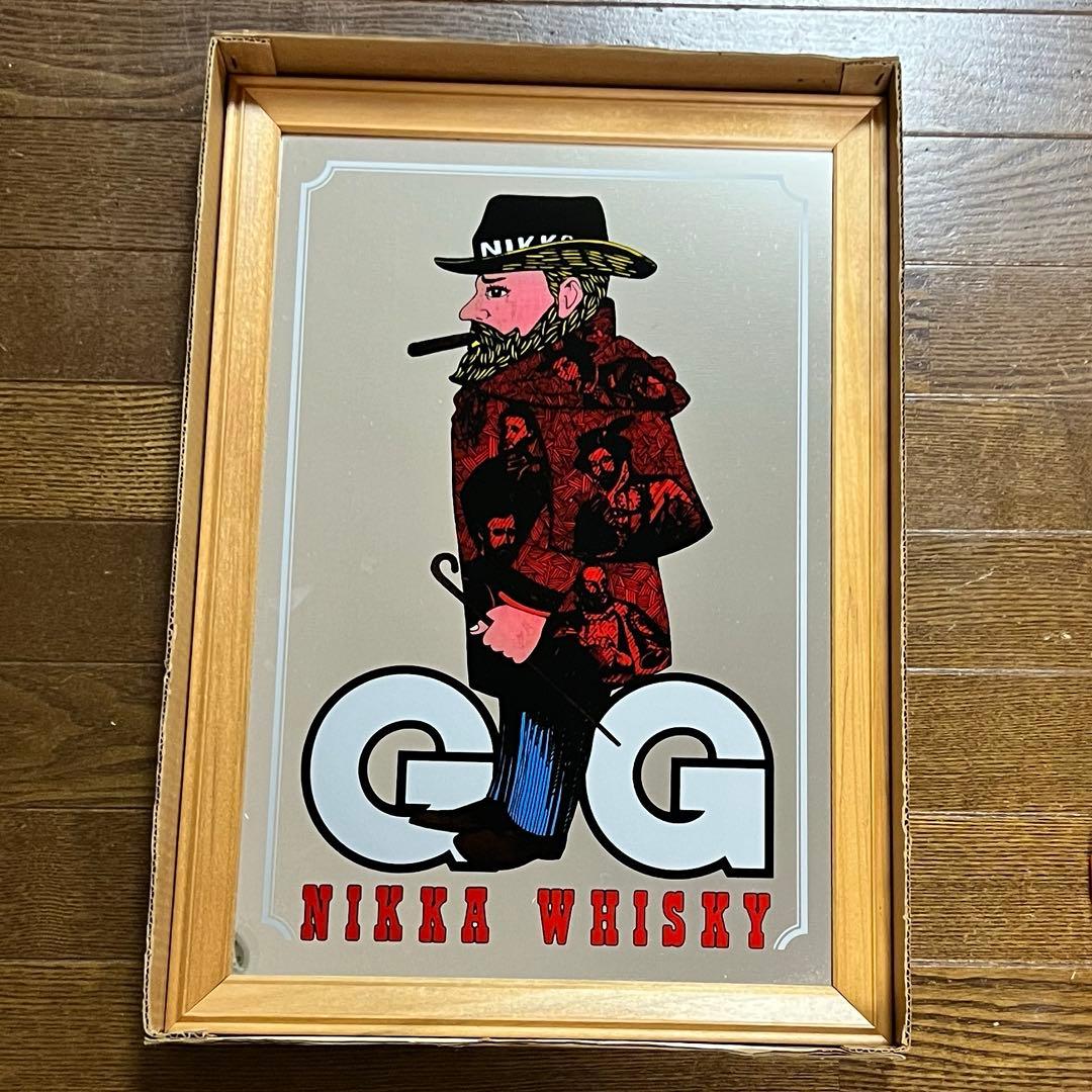 非売品★パブミラー ニッカウイスキー　アンティーク　ヴィンテージ