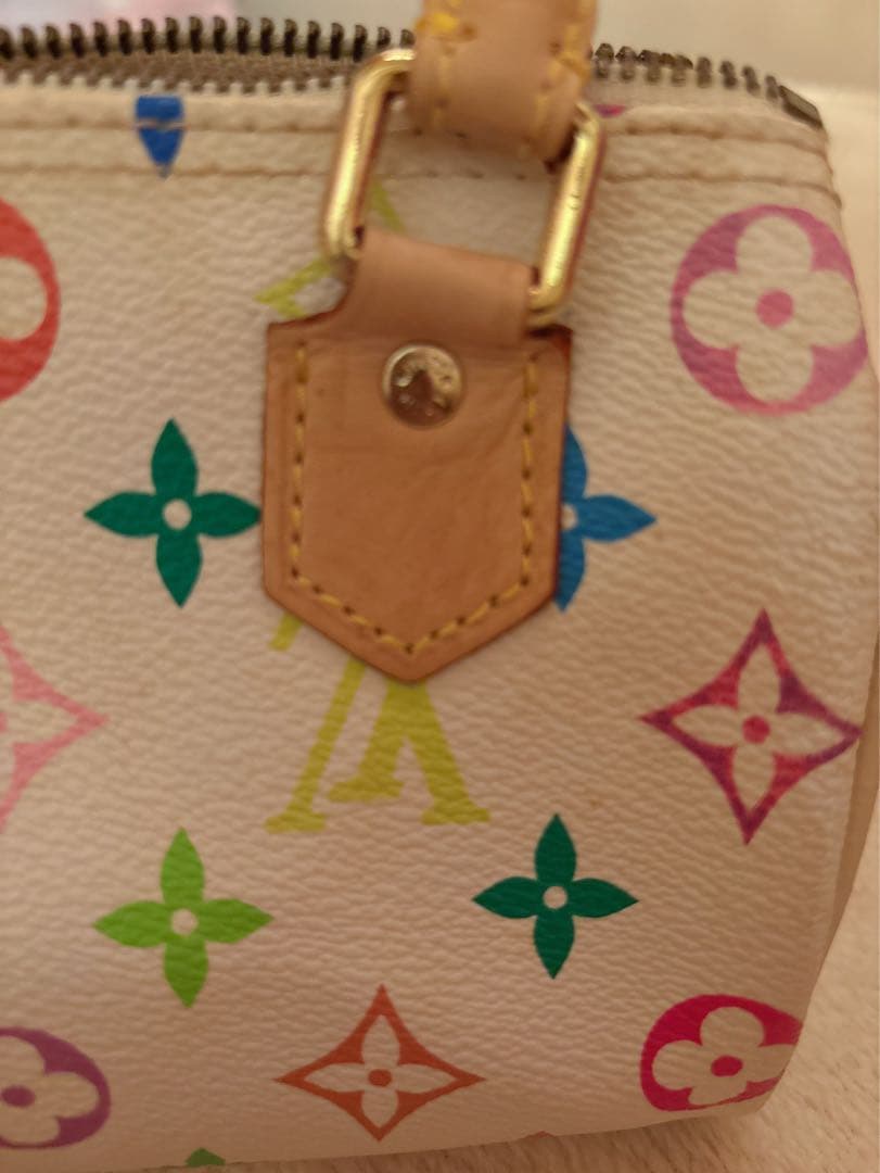 ノベルティLouis Vuitton マルチカラーミニスピーディショルダーバッグ