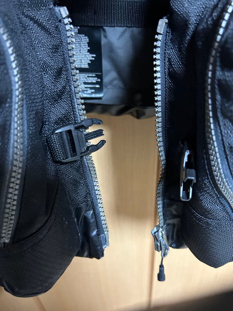 SHIMANO XEFO フィッシングベスト ブラック　付属品あり