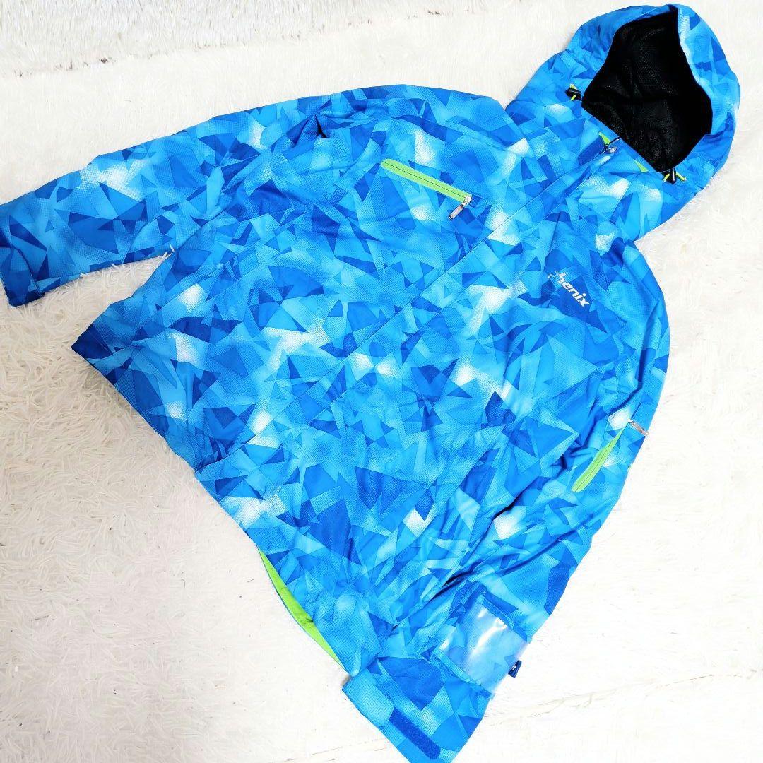 美品 phenix フェニックス スキーウェア 総柄 メンズO スノーボード