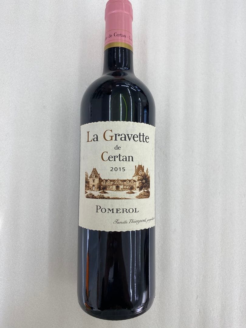 【まとめ割有】La Gravette de Certan 2015 750ml