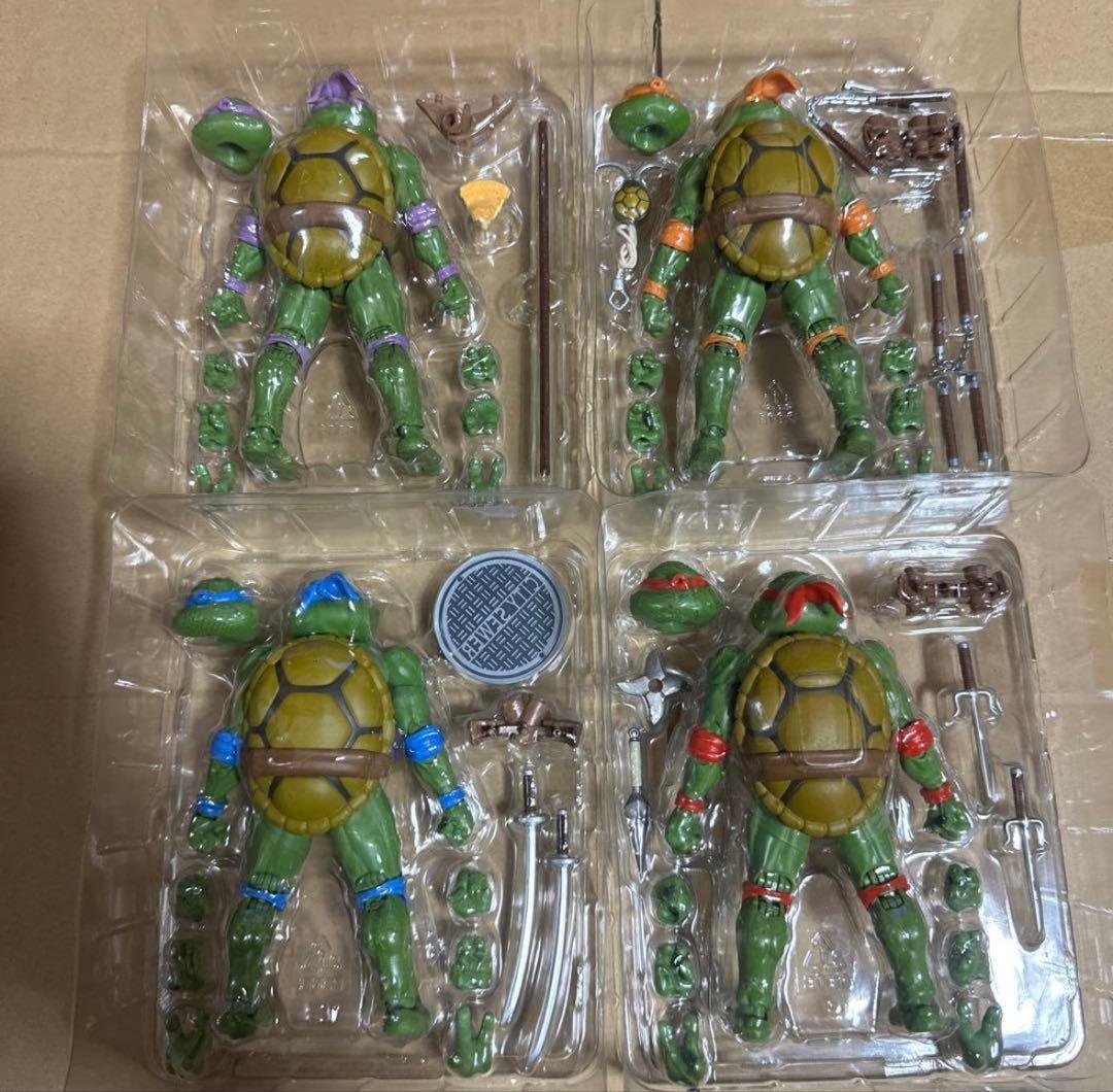 S.H.Figuarts タートルズ　全セット