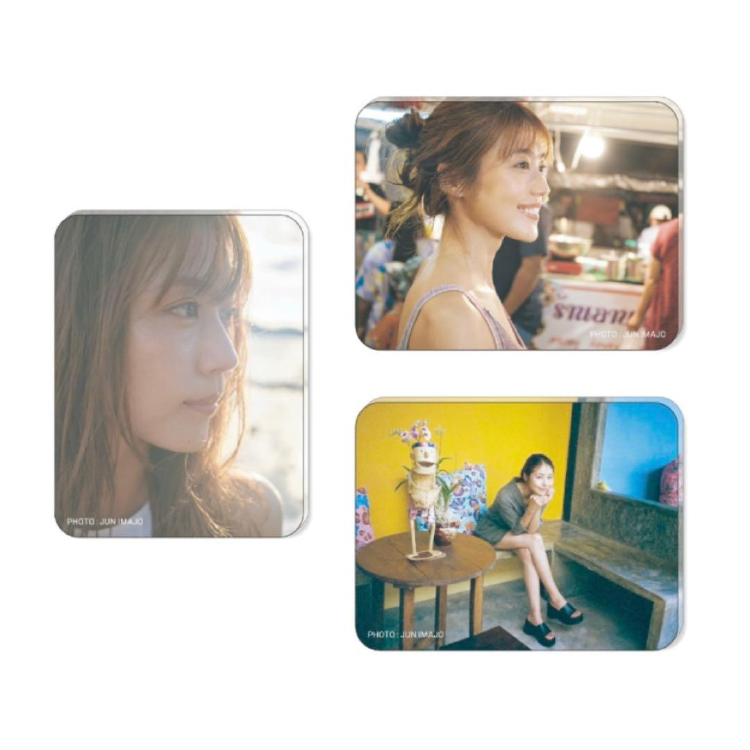 有村架純 写真展「sou.」　限定グッズ アクリルマグネット3種類セット