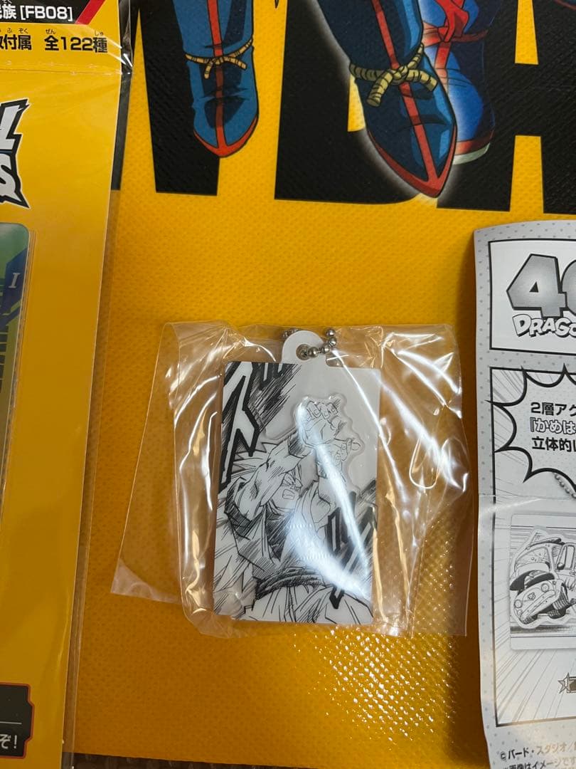 ドラゴンボールゲンキダマツリ来場者特典3点セット＋ウェットティッシュ＋チャーム
