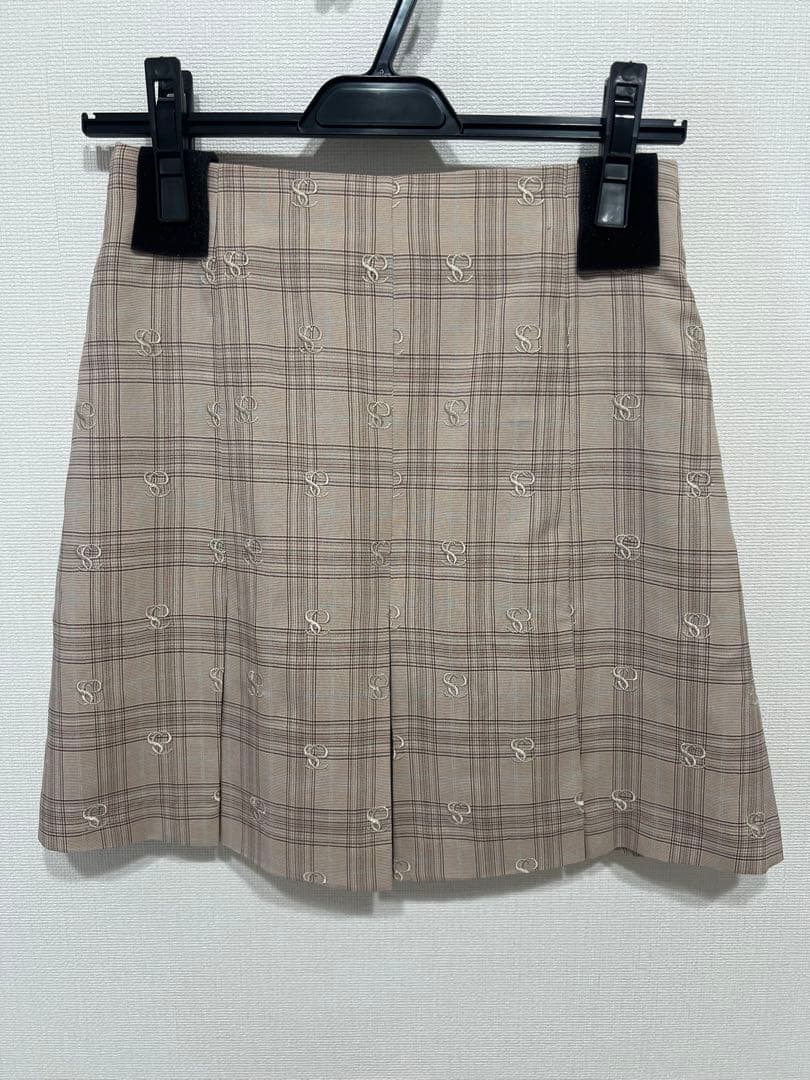 再値下げ【eimy golf】新品✨チェックミニスカート