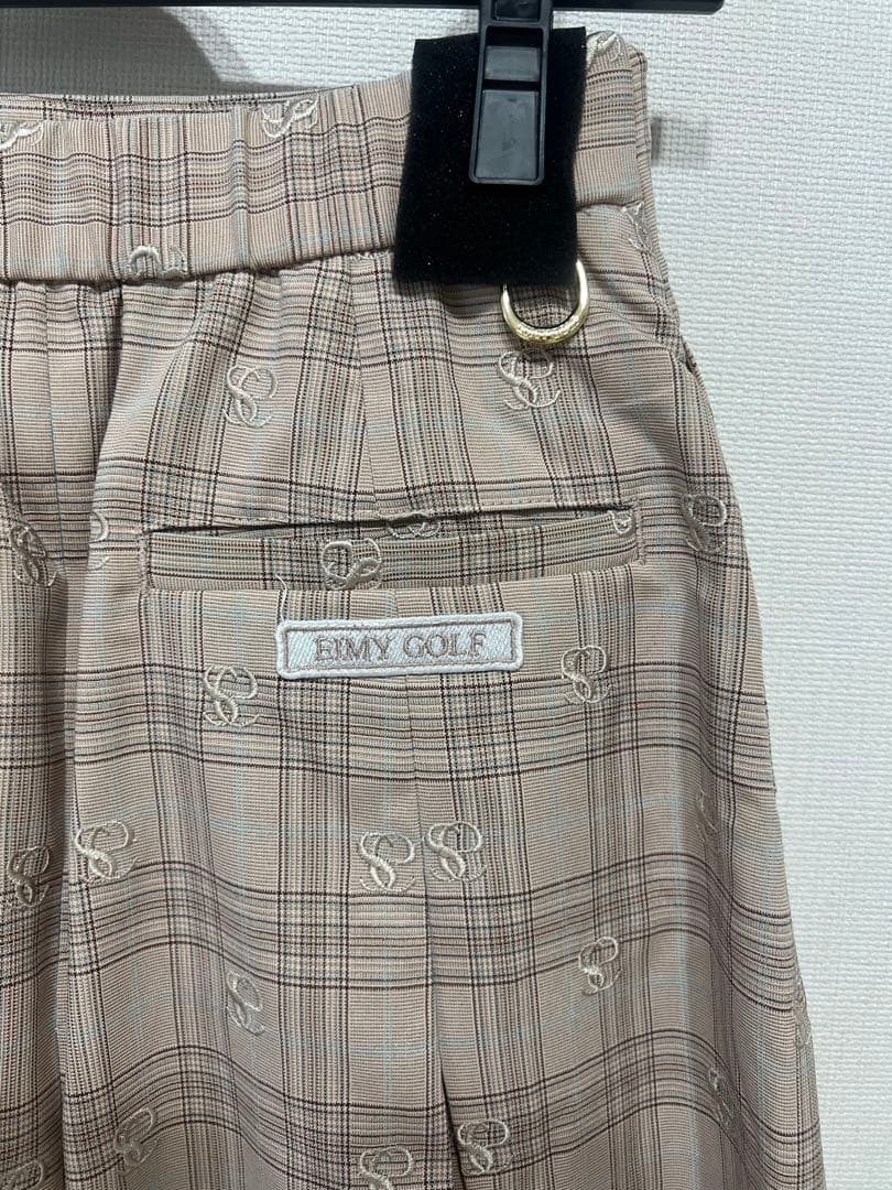 再値下げ【eimy golf】新品✨チェックミニスカート