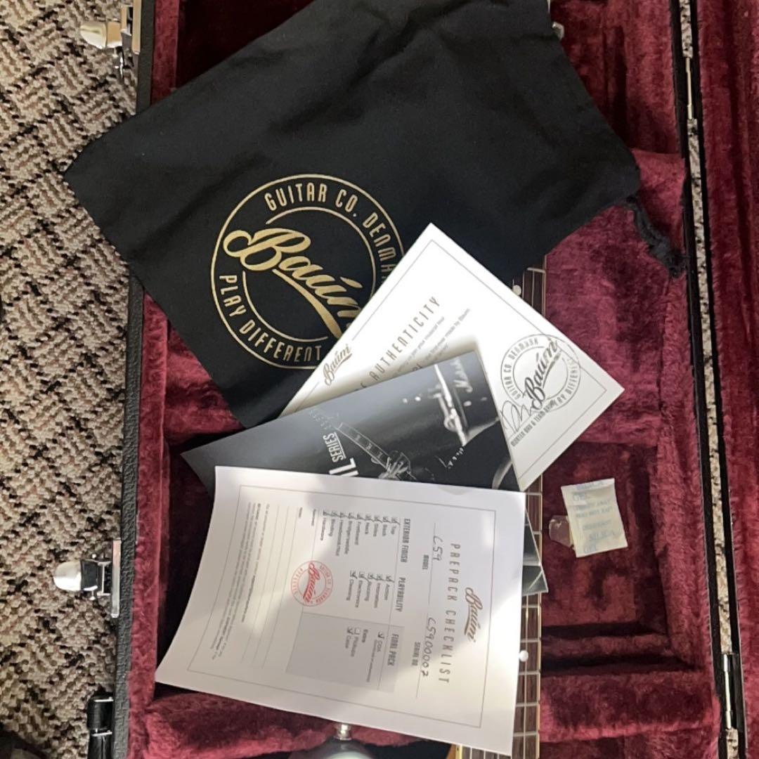 baum guitars conquer59 blue 美品 ハードケース付