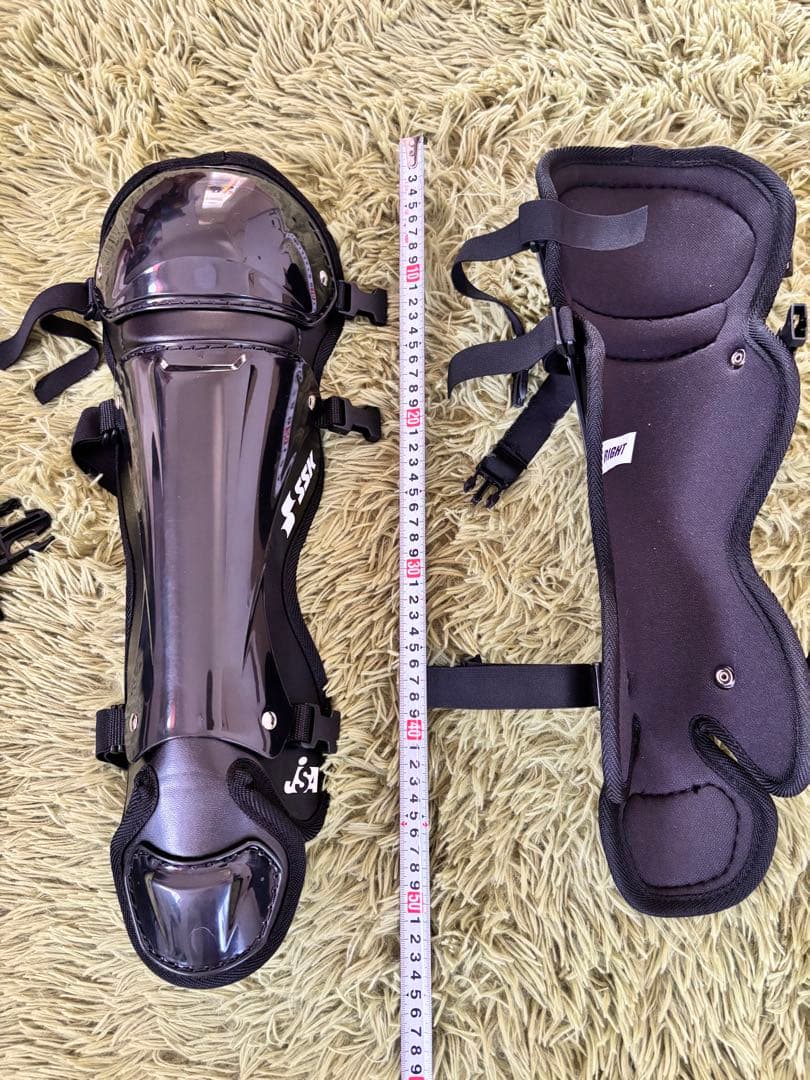 SSK キャッチャー用防具セット 子供用　ブラック ソフトボール