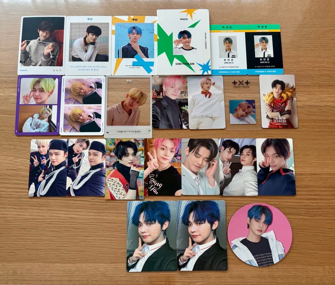 TXT ヨンジュン　トレカ　セット