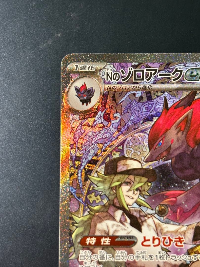 菊*様 Nのゾロアーク　EX SARセンタリング良